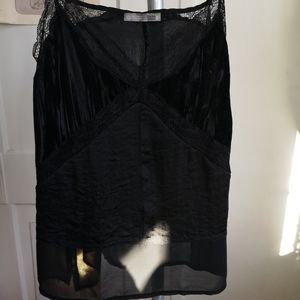 Camisole noir zara